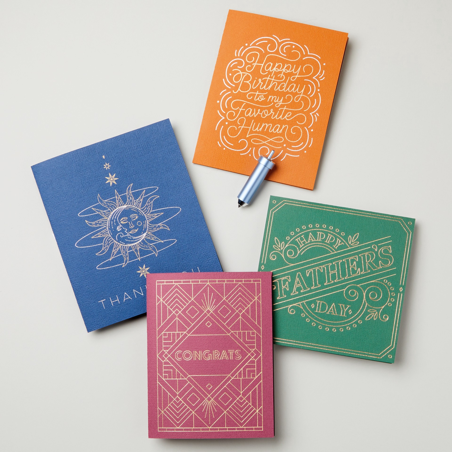 slide 5 of 7, Cricut 4" X 6" Gold Foil Transfer Sheets, 24ct., 24 ct