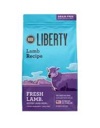 Bixbi Liberty Lamb Recipie Dog Food 11 Lb