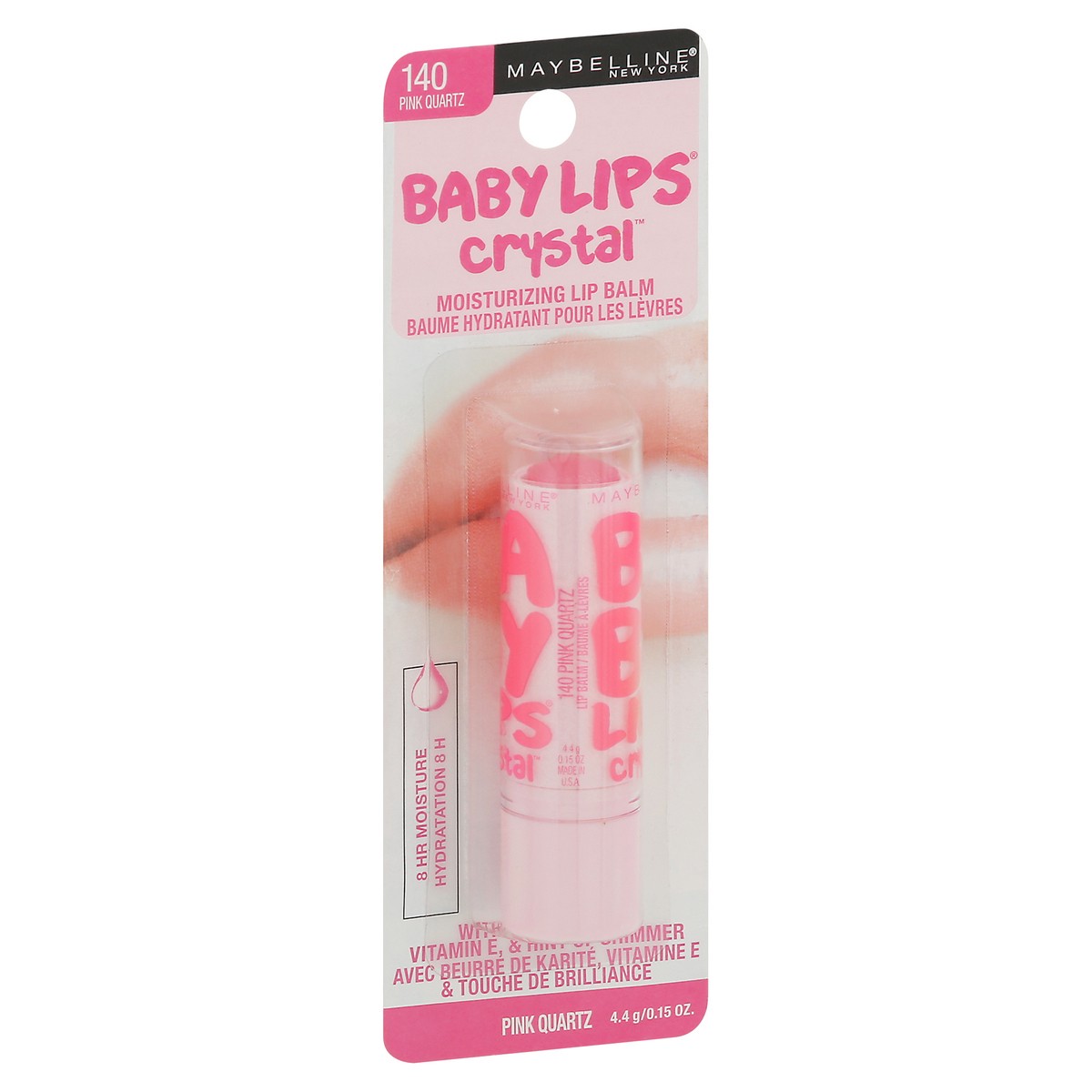 slide 8 of 9, Maybelline Baby Lips Crystal Pink Quartz 140 Moisturizing Lip Balm 0.15 oz, 0.15 oz