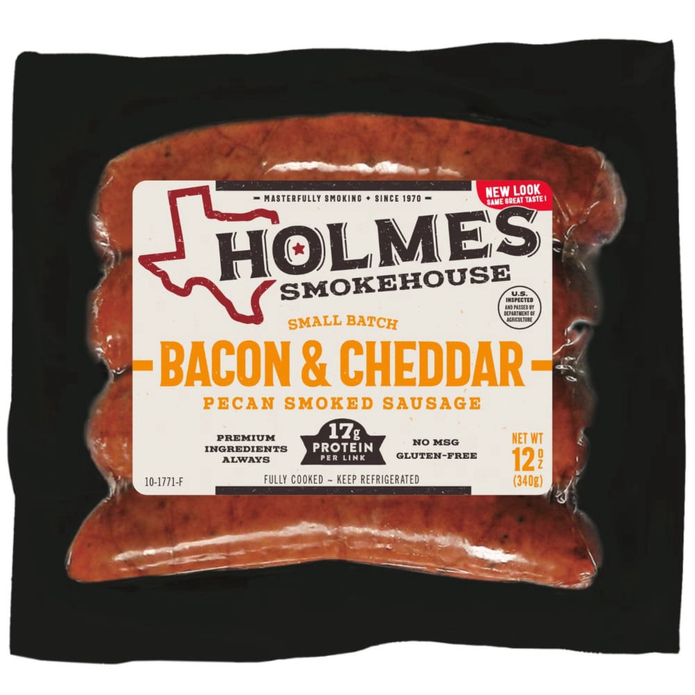 slide 2 of 2, Holmes Smokehouse Smoked Sausage, 12 oz