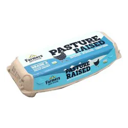 Farmers Hen House Eggs Pasture Raised Brown