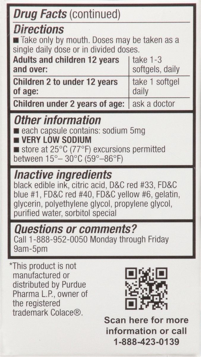 slide 7 of 9, TopCare Top Care Stool Softener, 60 ct