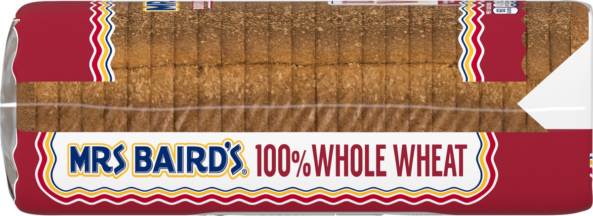 slide 9 of 13, Mrs. Baird's 100% Whole Wheat Bread, 20 oz, Wheat Bread, Bag, 20 oz