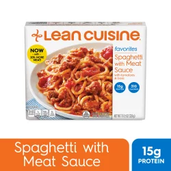 Lean Cuisine Favorites Spaghetti With Meat Sauce