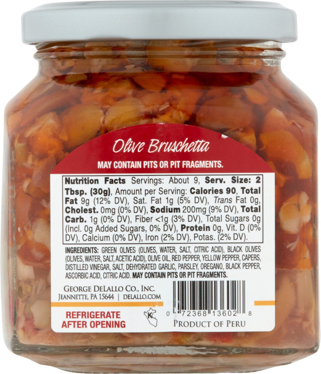 slide 9 of 12, Bruschetta,Olive, 10 oz