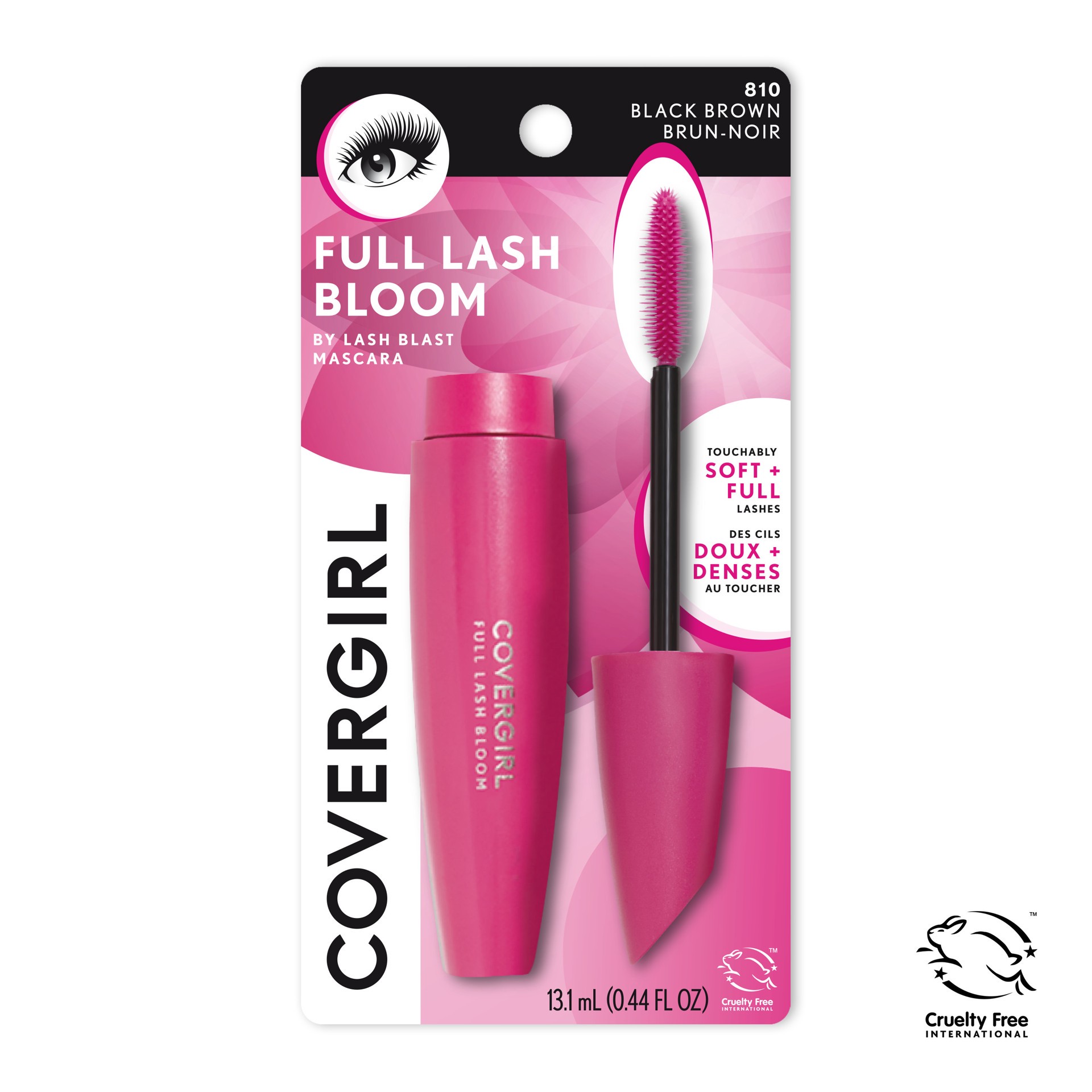 slide 1 of 1, Covergirl CG FullLshBlm by LB Msc Blk Brn C3A, 0.44 fl oz