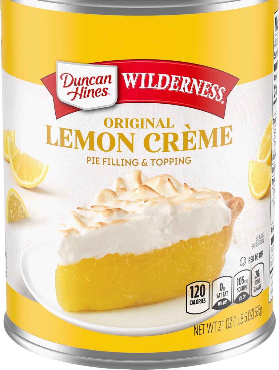 slide 2 of 2, Duncan Hines Wilderness Lemon Pie Filling, 21 oz