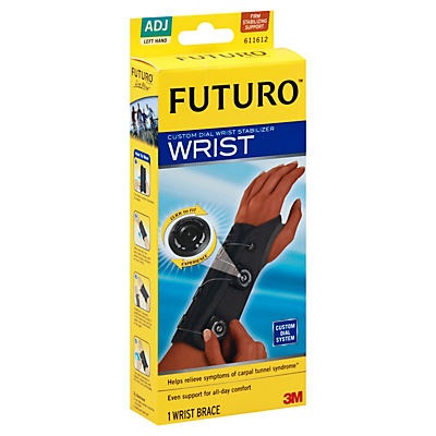 slide 1 of 1, Futuro Custom Dial Wrist Stabilizer Left Hand, 1 ct