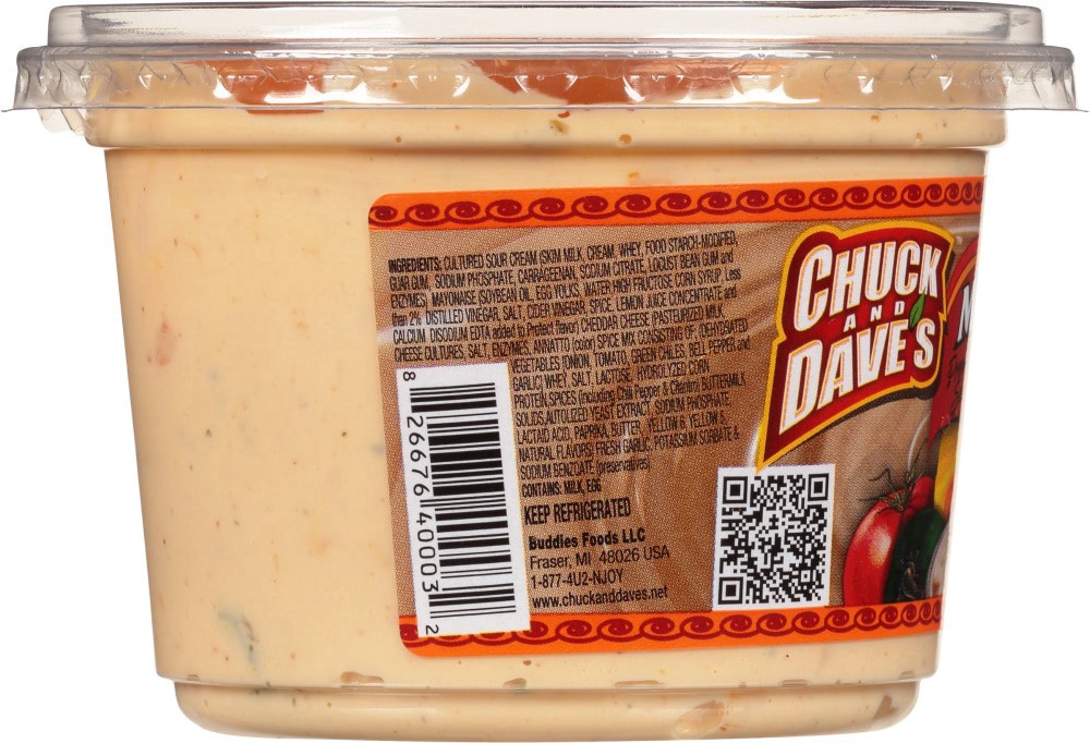 slide 4 of 4, Chuck And Dave's Mexican Dip, 16 oz