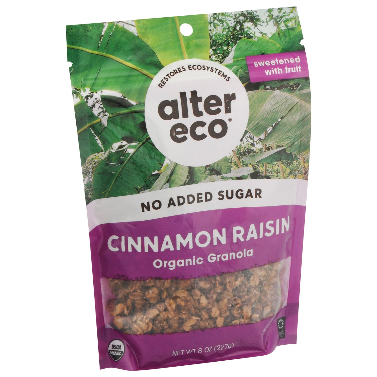 slide 7 of 9, Alter Eco Organic Cinnamon Raisin Granola 8 oz, 8 oz