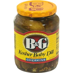 B&G Kosher Baby Dill Gherkins