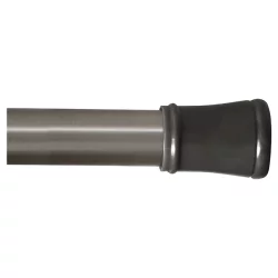 EZ UP Shower Tension Rod, Brushed Nickel