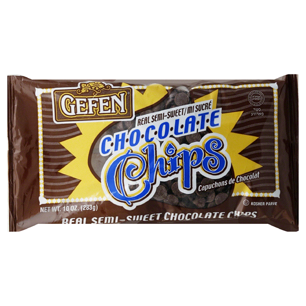 slide 1 of 1, Gefen Chocolate Chips Sugar Free, 10 oz