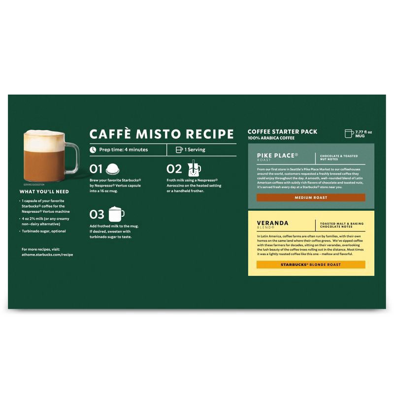 slide 2 of 6, Starbucks Vertuo Line Dual Pack Coffee - 7.04oz/16ct, 7.04 oz, 16 ct