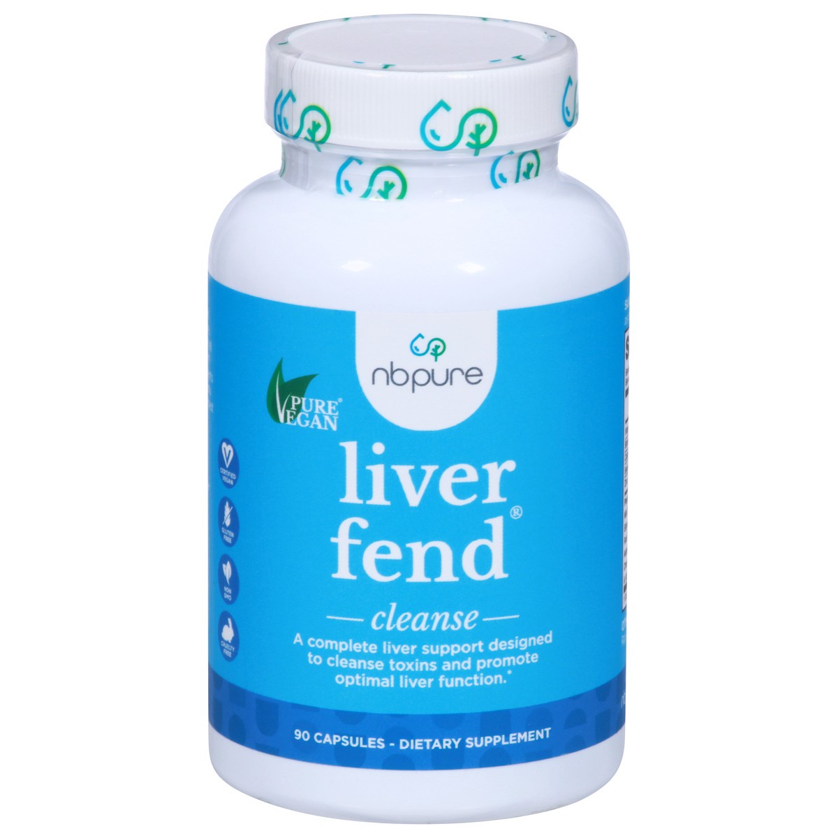 slide 1 of 10, NB Pure Cleanse Liver Fend 90 Capsules, 90 ct