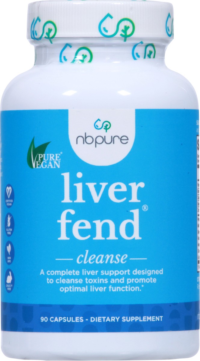 slide 8 of 10, NB Pure Cleanse Liver Fend 90 Capsules, 90 ct