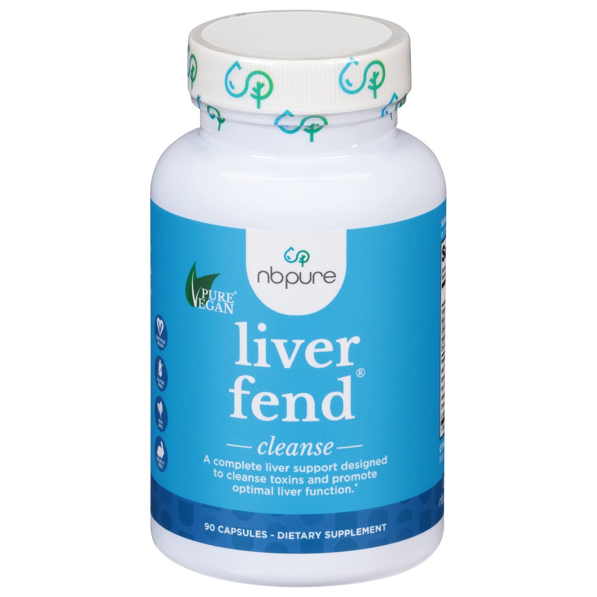 slide 1 of 10, NBPure Cleanse Liver Fend 90 Capsules, 90 ct