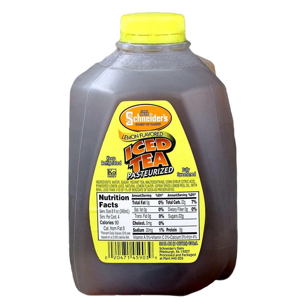slide 1 of 1, SCHNEIDER VALLY DAIRY Iced Tea Quart - 32 oz, 32 oz