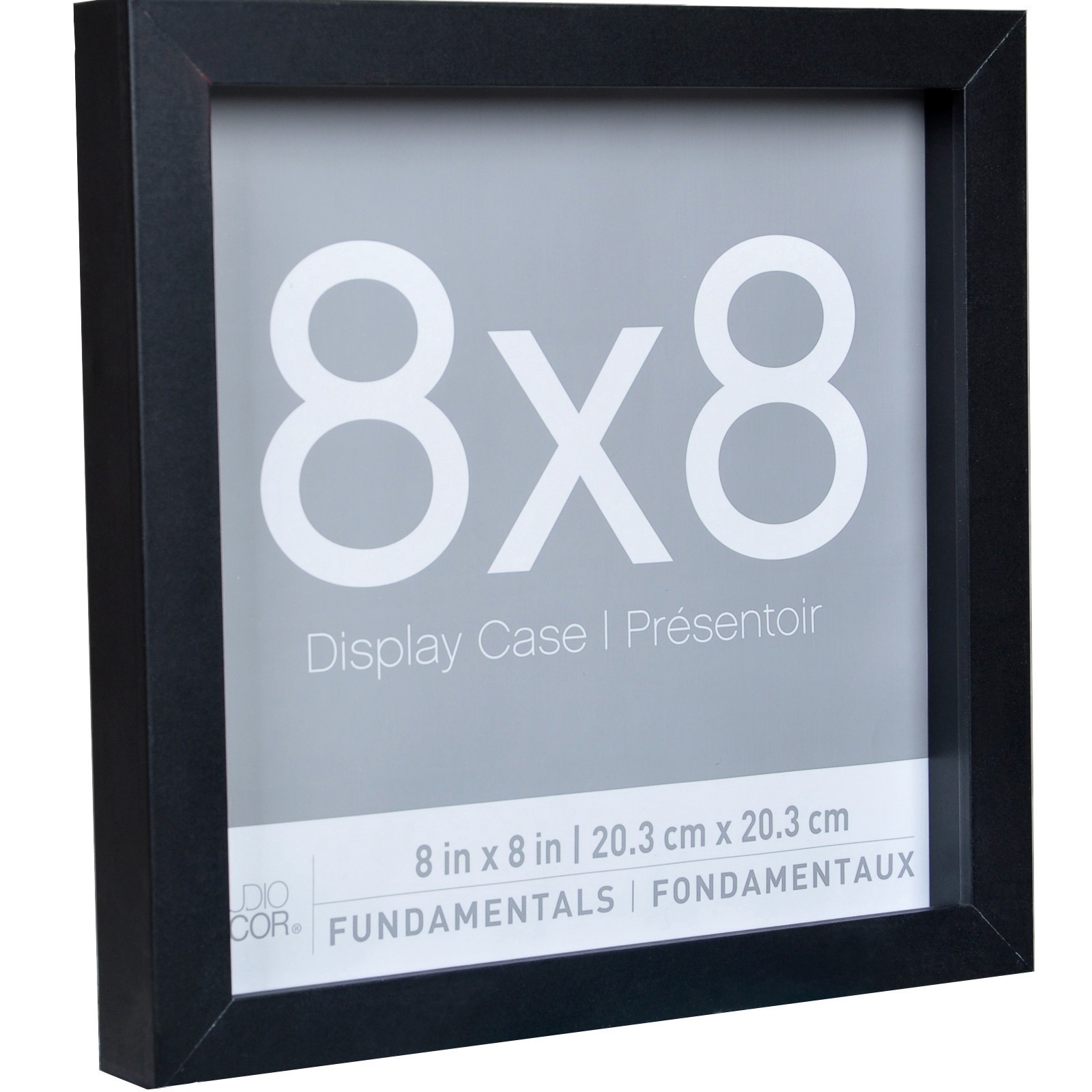 slide 3 of 4, 3 Pack Fundamentals 8" X 8" Black Shadow Boxes By Studio Decor, 8 in x 8 in