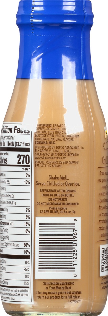 slide 5 of 11, Wide Awake Coffee Co. Coffee Drink, Vanilla - 13.7 oz, 13.7 oz