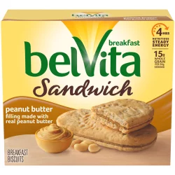 Nabisco Belvita Peanut Butter Breakfast Biscuits