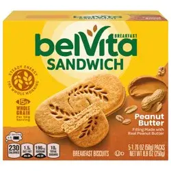 Nabisco Belvita Peanut Butter Breakfast Biscuits