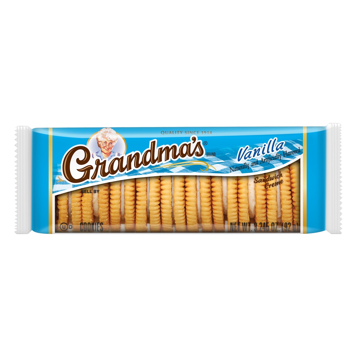 slide 1 of 1, Grandma's Lg Vanilla CrÈme Cky, 3.24 oz