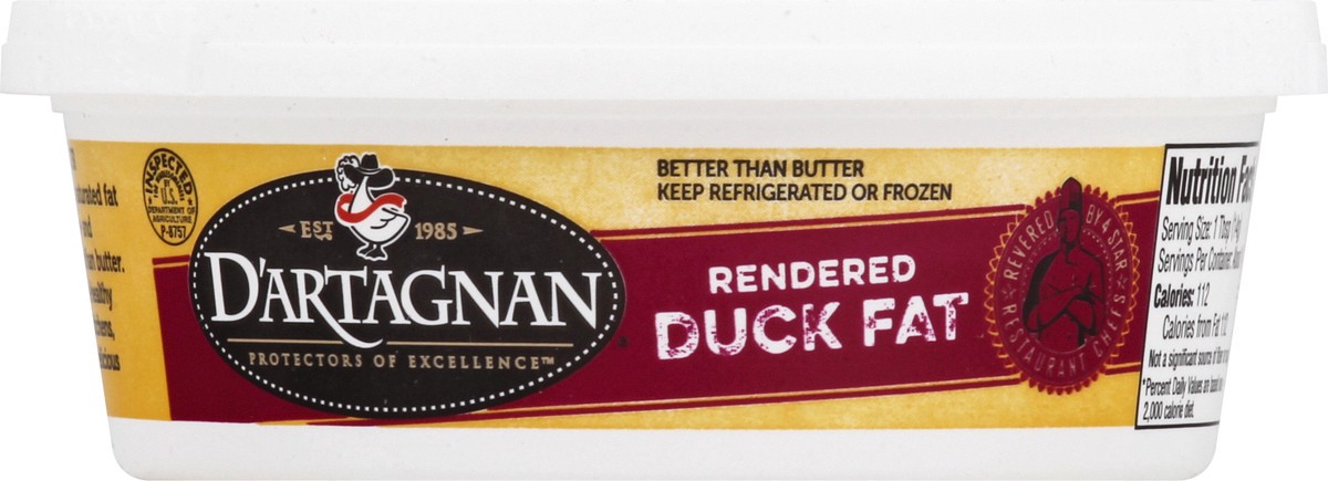 slide 6 of 9, D'Artagnan Duck Fat, Rendered, 7 oz
