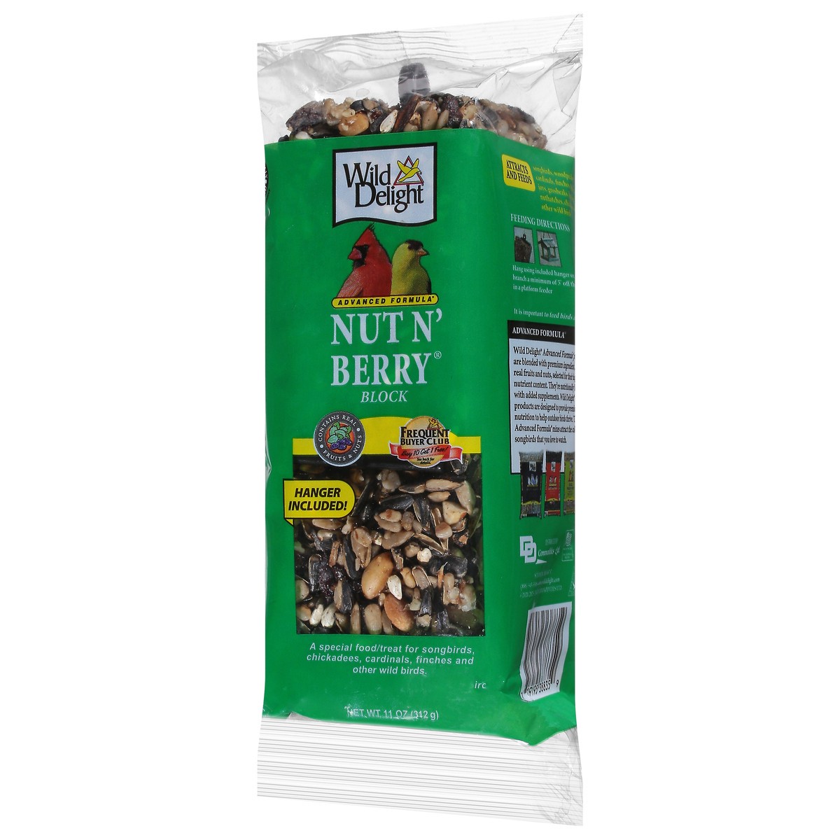 slide 2 of 15, Wild Delight Advanced Formula Nut N' Berry Block 11 oz, 11 oz