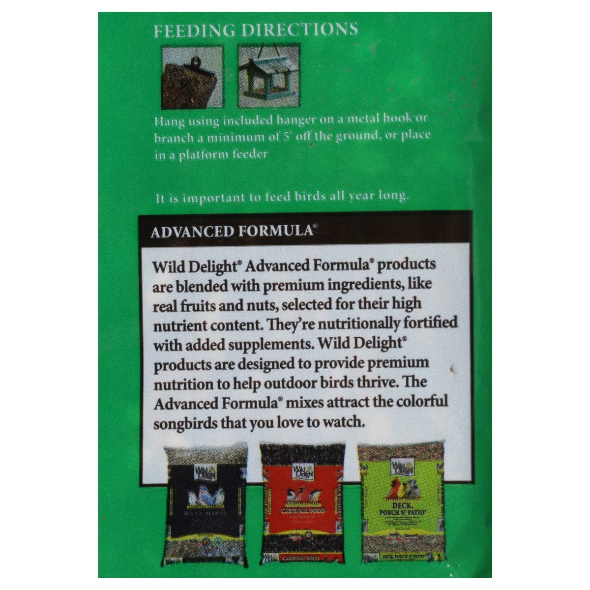 slide 14 of 15, Wild Delight Advanced Formula Nut N' Berry Block 11 oz, 11 oz