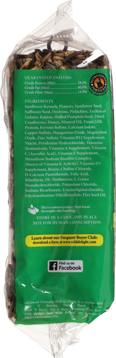 slide 12 of 15, Wild Delight Advanced Formula Nut N' Berry Block 11 oz, 11 oz