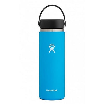 slide 1 of 1, Hydro Flask Wide Mouth Insulated Bottle with Flex Cap, Pacific, 20 oz