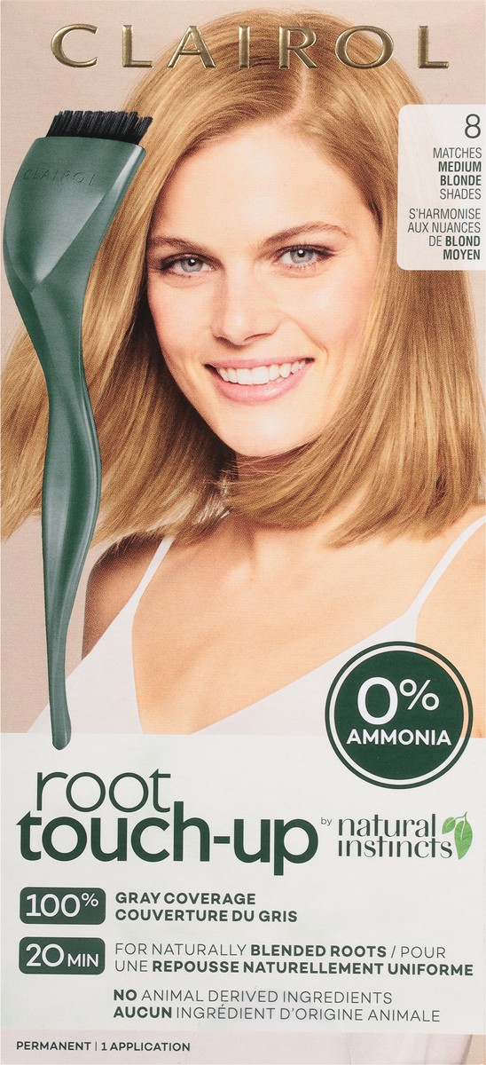 slide 8 of 9, Root Touch-Up by Natural Instincts Medium Blonde 8, 1 ct