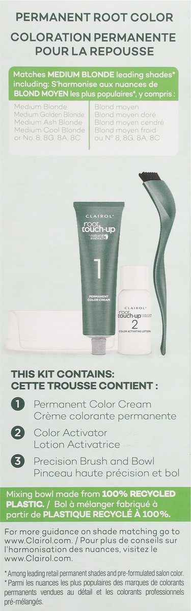 slide 5 of 9, Root Touch-Up by Natural Instincts Medium Blonde 8, 1 ct