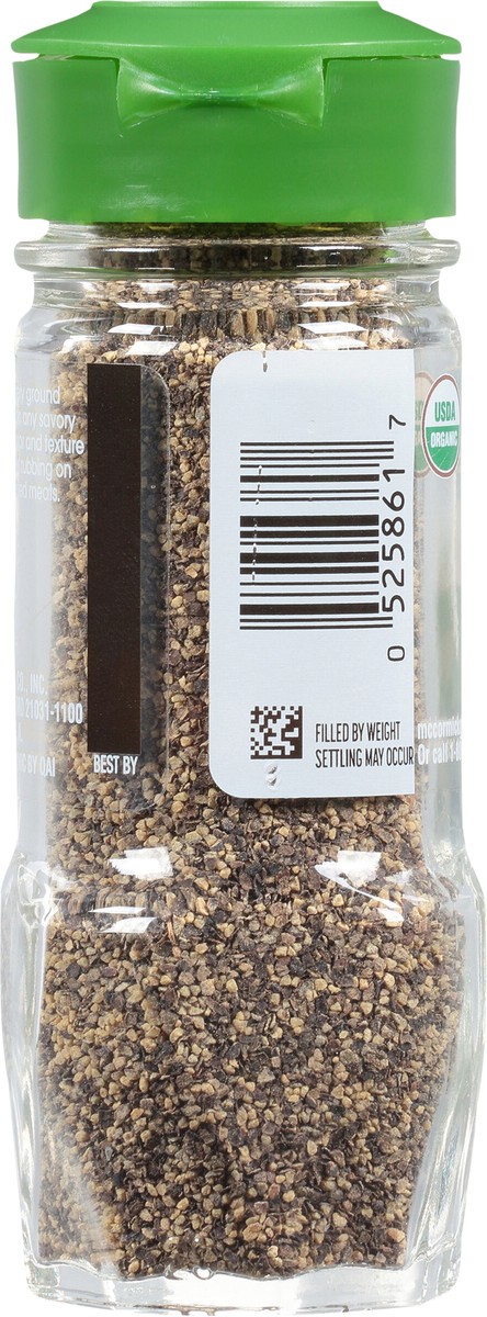 slide 2 of 7, McCormick Gourmet Organic Coarse Ground Black Pepper, 1.62 oz, 1.62 oz