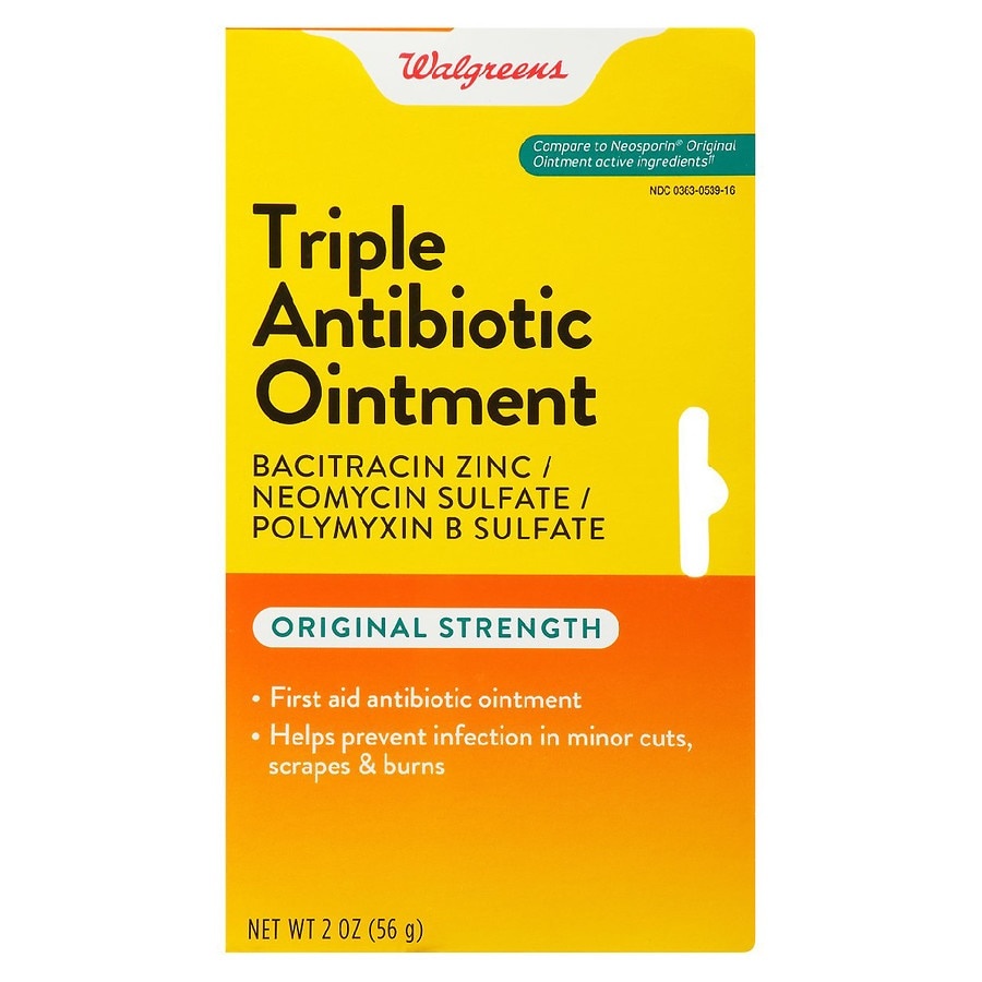 slide 1 of 1, Walgreens Triple Antibiotic Ointment, 2 oz