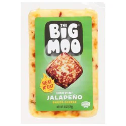 The Big Moo Hoppin Jalapeno Baked Cheese 6 oz