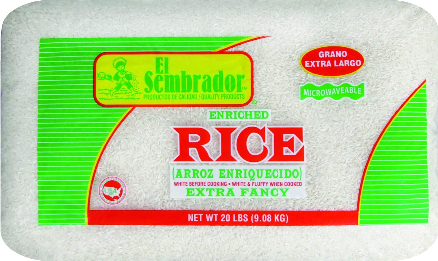 slide 1 of 1, El Sembrador Long Grain, 20 lb