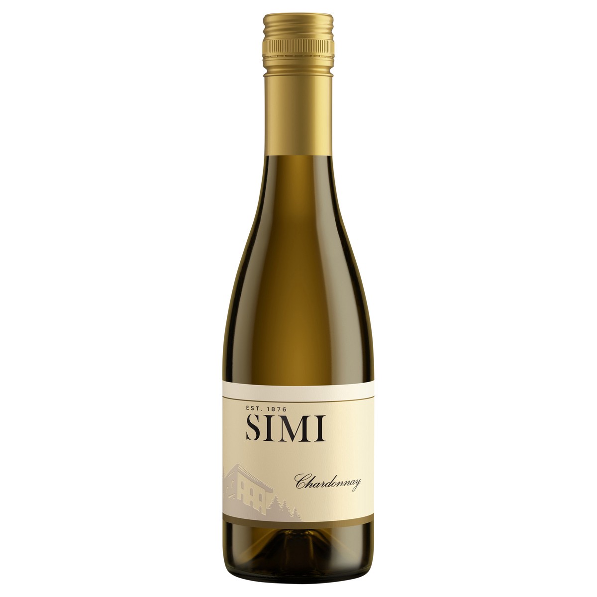 slide 1 of 5, SIMI California Chardonnay White Wine, 375 ml