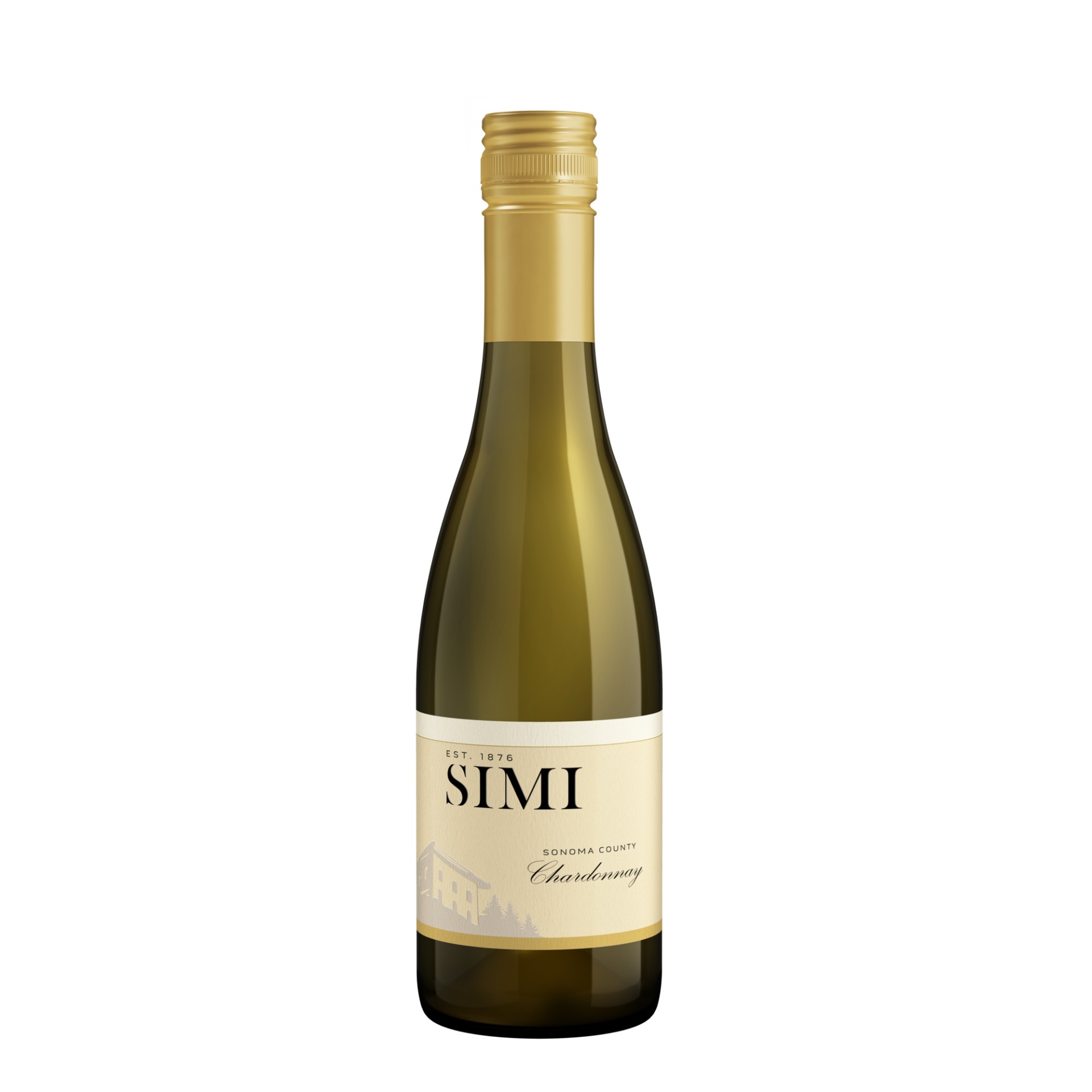 slide 1 of 7, SIMI Sonoma County Chardonnay White Wine, 375 ml