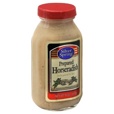 slide 1 of 1, Silver Spring Prepared Horseradish Sauce, 8 oz