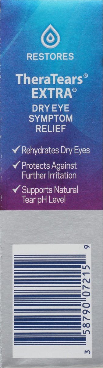 slide 2 of 16, TheraTears Extra Value Twin Pack Dry Eye Therapy Lubricant Eye Drops 2 - 0.5 fl oz Bottles, 2 ct