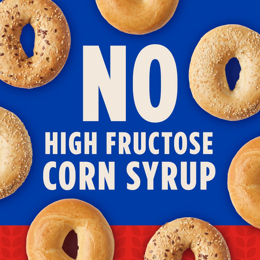 slide 4 of 4, Kroger Pre-Sliced Plain Mini Bagels, 12 ct; 18 oz