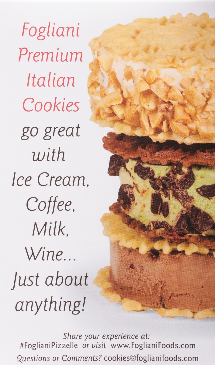 slide 9 of 9, Fogliani Foods Van Pizzelle, 5 oz