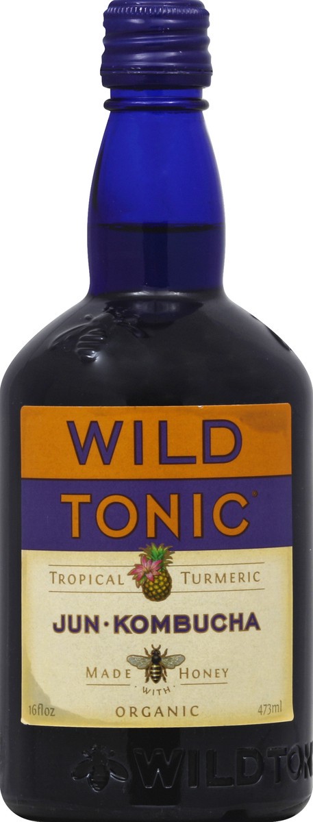 slide 1 of 5, Wild Tonic Jun-Kombucha - 16 oz, 16 oz