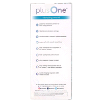 slide 17 of 25, plusOne Vibrating Wand 1 ea, 1 ct