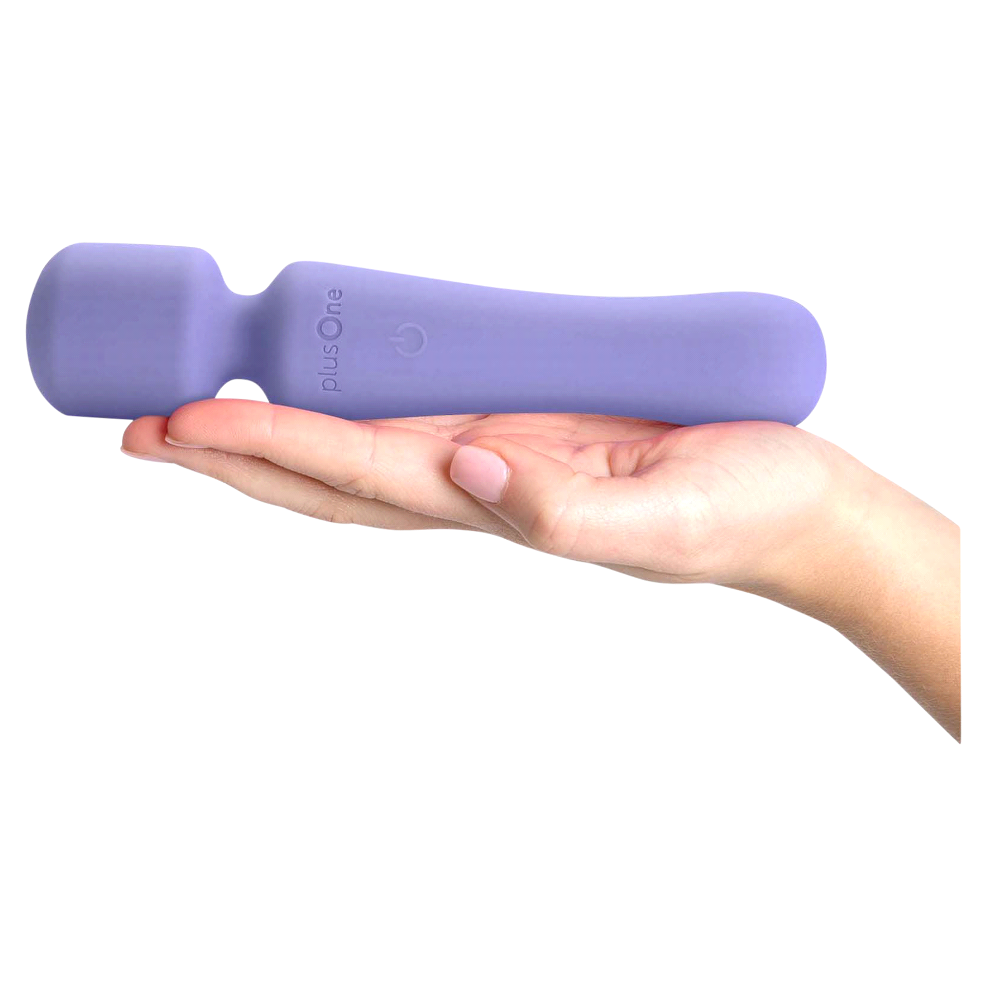 slide 5 of 25, plusOne Vibrating Wand 1 ea, 1 ct