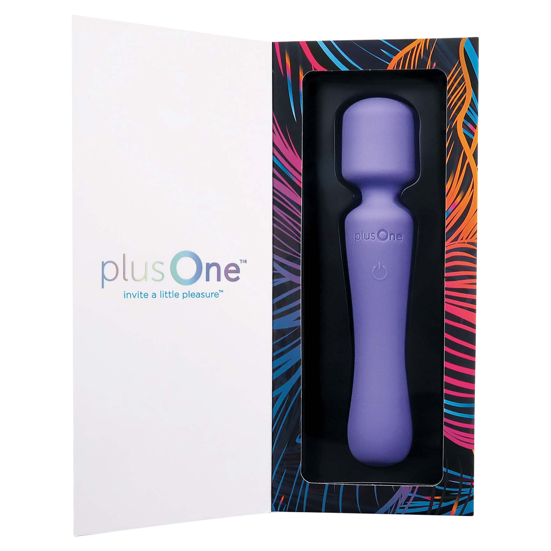 slide 24 of 25, plusOne Vibrating Wand 1 ea, 1 ct