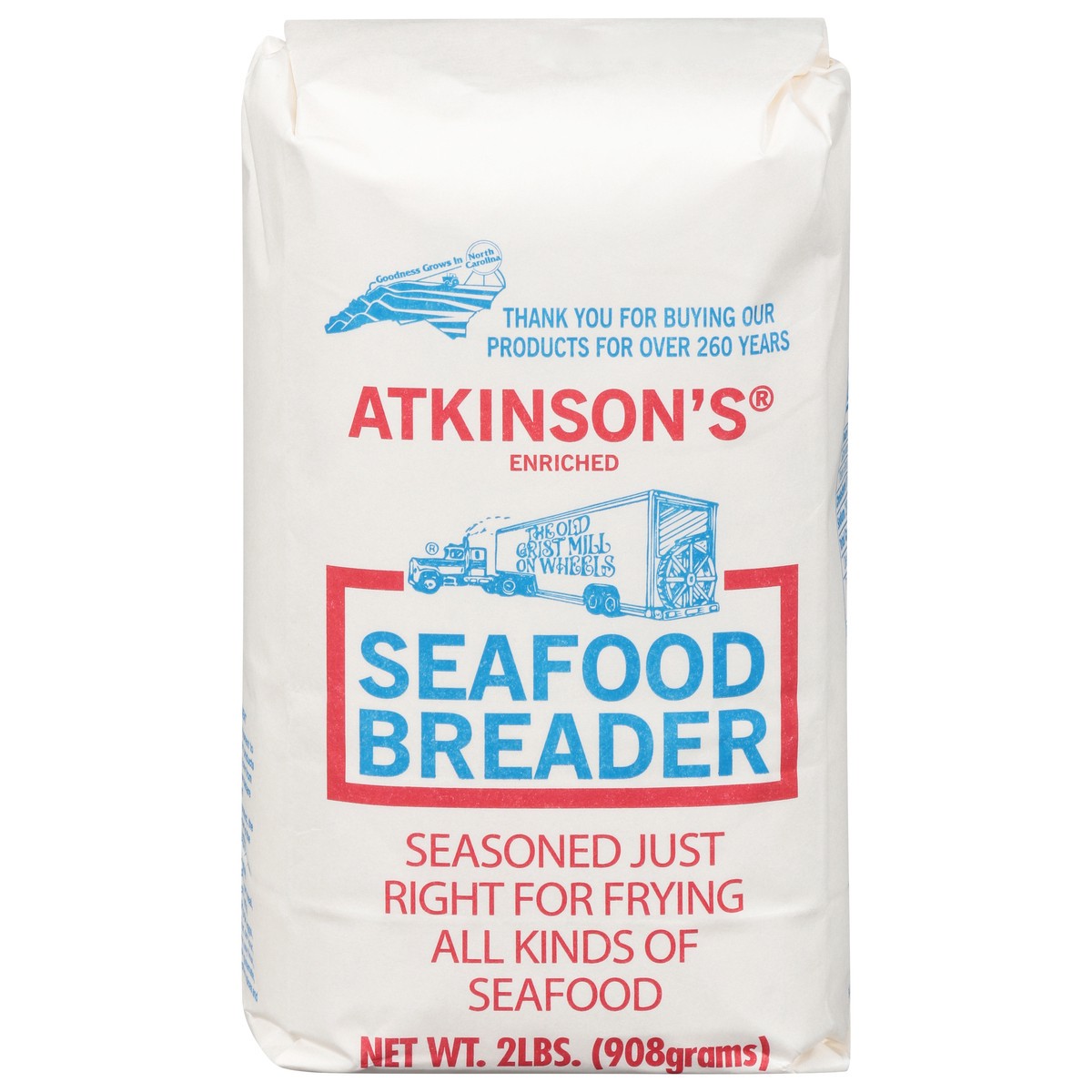 slide 5 of 13, Atkinson's Enriched Seafood Breader - 2 lb, 2 lb