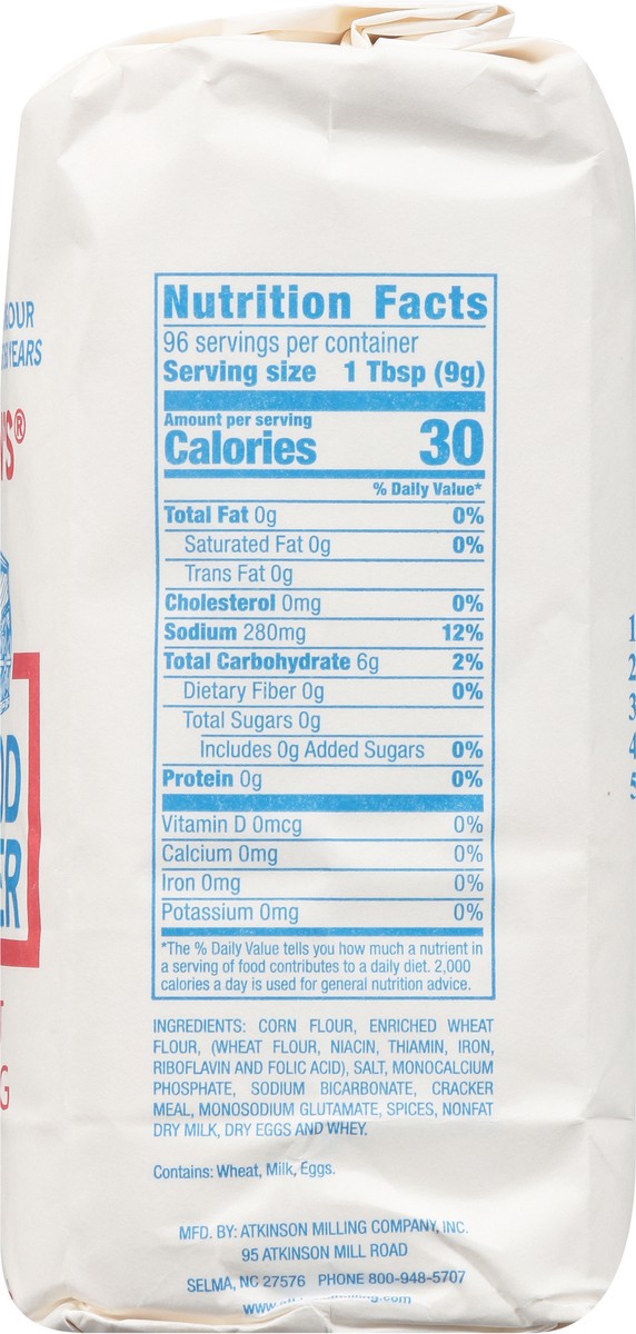 slide 13 of 13, Atkinson's Enriched Seafood Breader - 2 lb, 2 lb